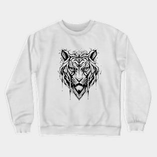 Tiger Animal Freedom World Wildlife Wonder Vector Graphic Crewneck Sweatshirt